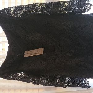 Brand new JJs HOUSE special occasion dark navy blue lace sheath dress size 12